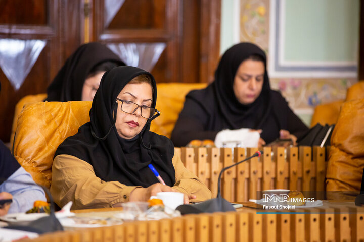 نشست خبری مدیر منطقه یک شهرداری اصفهان