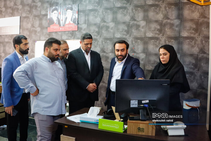 حضور مدیر و فعالان فرهنگی و اجتماعی شهردارمنطقه ۱۲ در خبرگزاری ایمنا