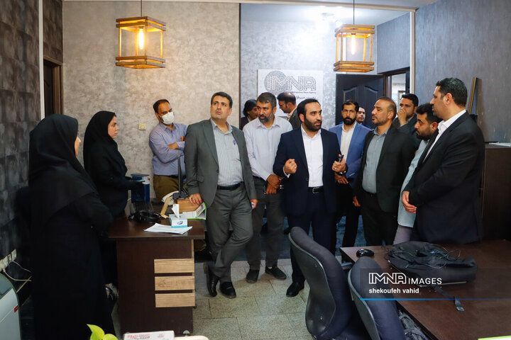 حضور مدیر و فعالان فرهنگی و اجتماعی شهردارمنطقه ۱۲ در خبرگزاری ایمنا