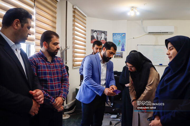 حضور مدیر و فعالان فرهنگی و اجتماعی شهردارمنطقه ۱۲ در خبرگزاری ایمنا
