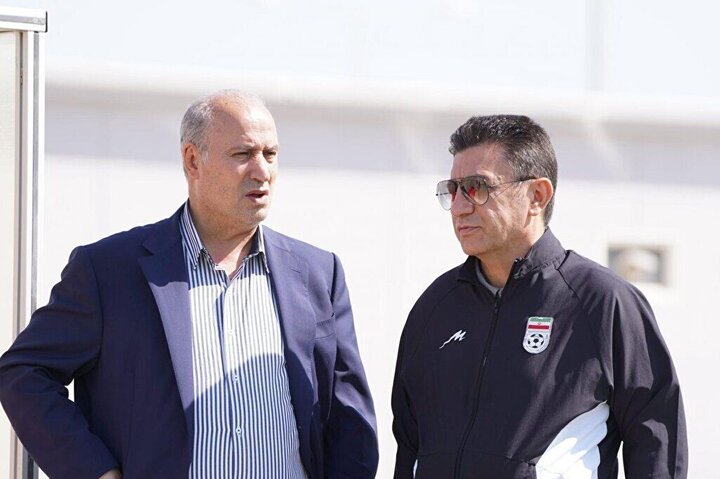 تاج: باید دیدارهای دوستانه خوبی تدارک ببینیم/نظر قلعه‌نویی روی روانخواه بود