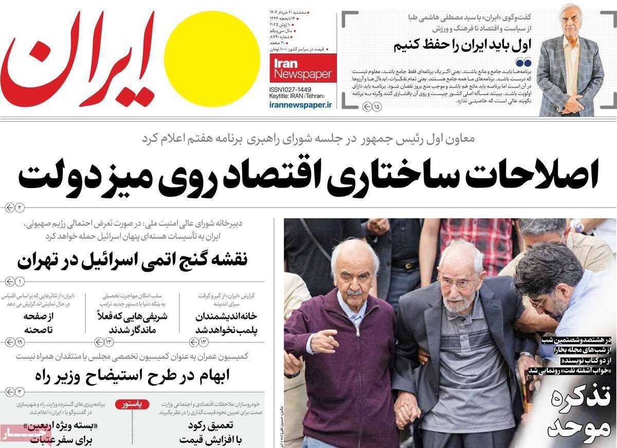 مأمور آمریکا؛ نقشه گنج اتمی اسرائیل در تهران