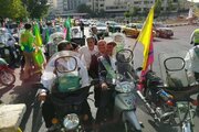 موتورسواران تهران «عید غدیر» به دیدار سادات می‌روند