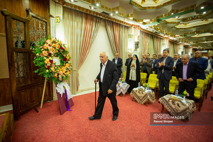 آیین نکوداشت استاد منوچهر غیوری