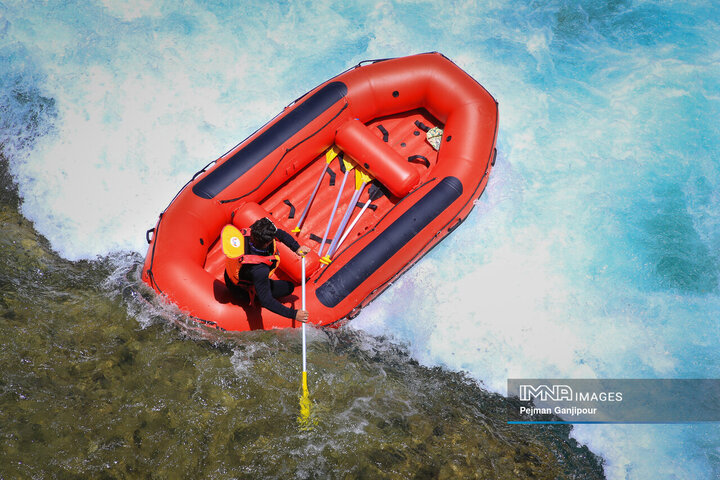 هیجان رفتینگ در بستر زاینده رود