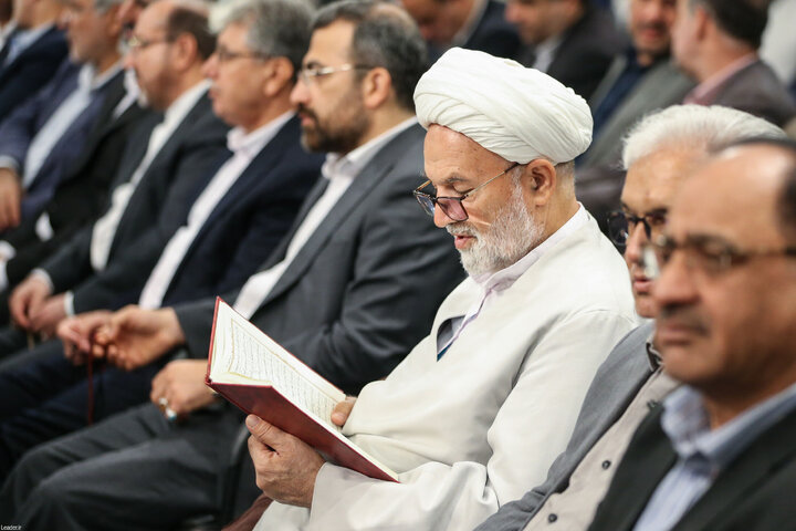 دیدار نمایندگان مجلس شورای اسلامی با رهبر انقلاب