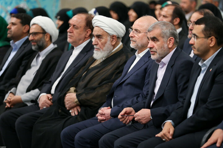 دیدار نمایندگان مجلس شورای اسلامی با رهبر انقلاب