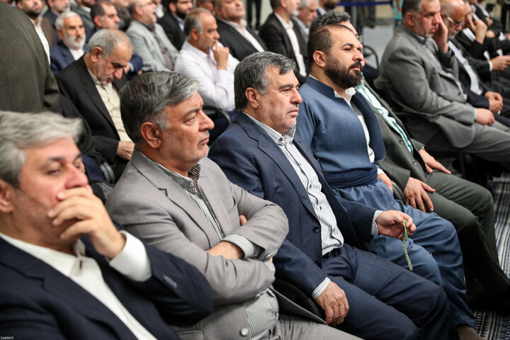 دیدار نمایندگان مجلس شورای اسلامی با رهبر انقلاب