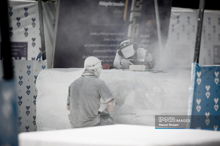 نخستین سمپوزیوم بین‌المللی مجسمه‌سازی سنگ در اصفهان