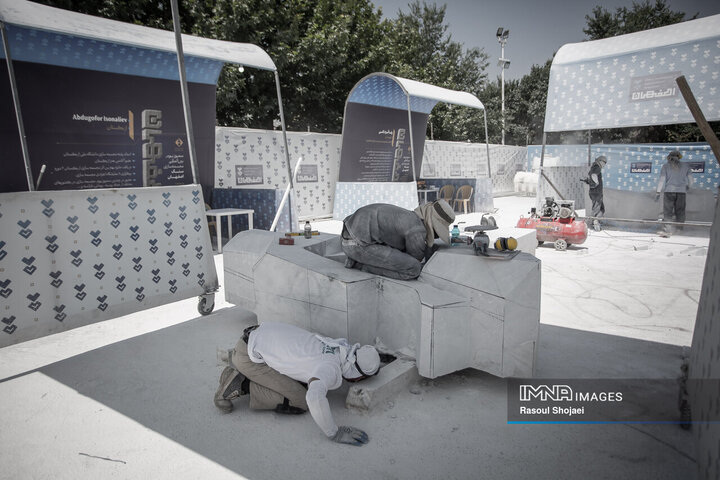 نخستین سمپوزیوم بین‌المللی مجسمه‌سازی سنگ در اصفهان