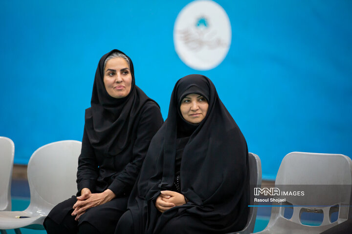 اختتامیه سومین دوره مسابقات دژبال بانوان شاغل در شهرداری اصفهان