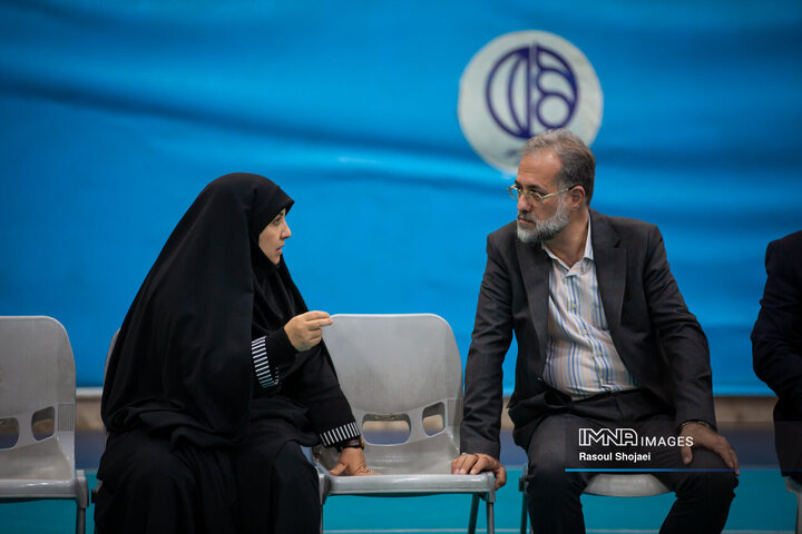 اختتامیه سومین دوره مسابقات دژبال بانوان شاغل در شهرداری اصفهان