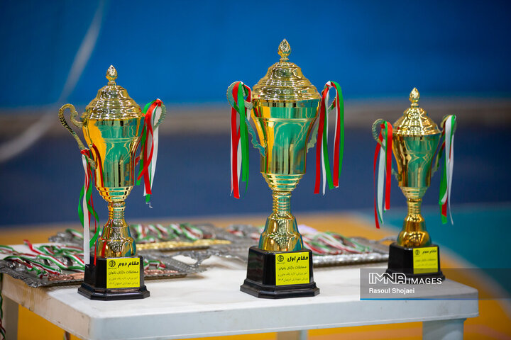 اختتامیه سومین دوره مسابقات دژبال بانوان شاغل در شهرداری اصفهان