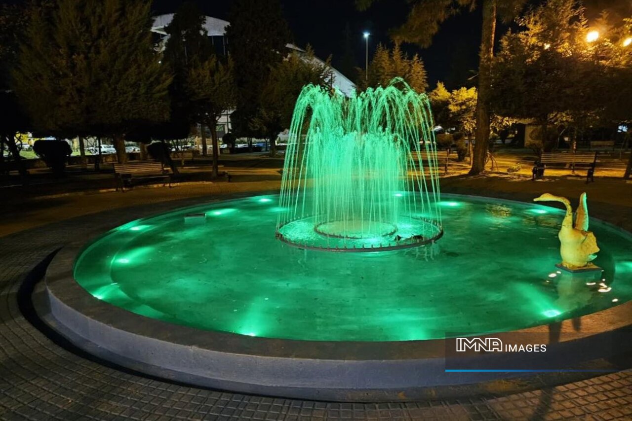 بازچرخانی آب آب‌نماهای منطقه ۸ اصفهان برای آبیاری فضای سبز