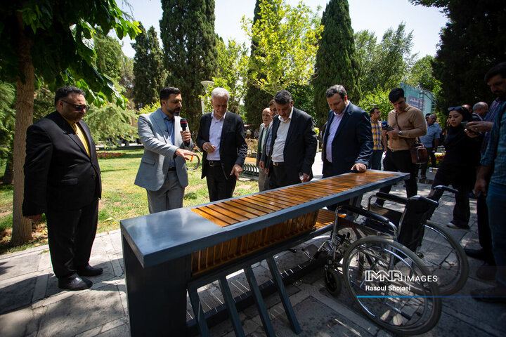 آیین بهره‌برداری از گذر صنایع دستی اصفهان