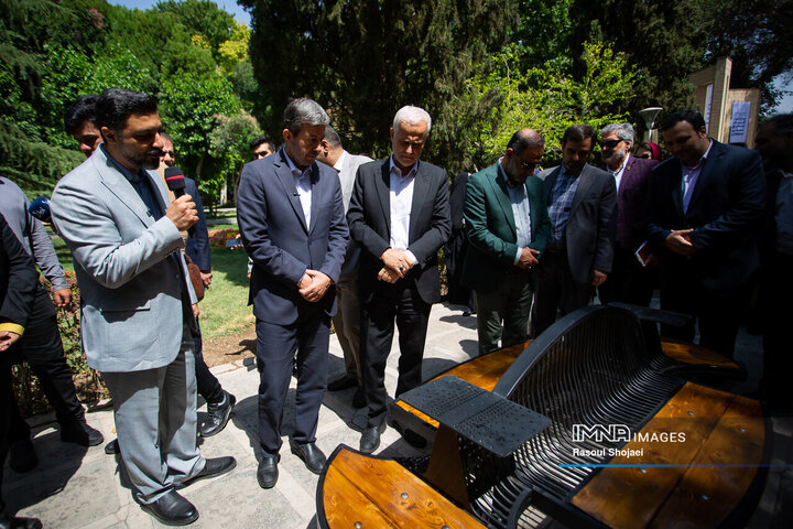 آیین بهره‌برداری از گذر صنایع دستی اصفهان