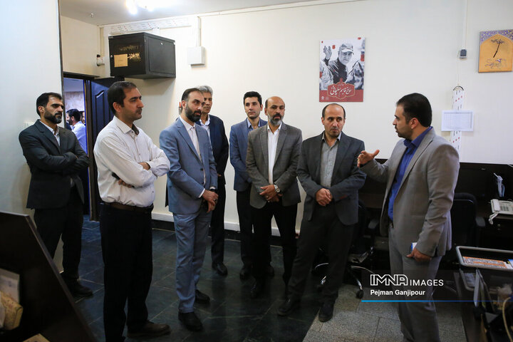 بازدید مدیران روابط عمومی کلان‌شهرهای کشور از مجموعه ارتباطات و امور بین‌الملل شهرداری اصفهان