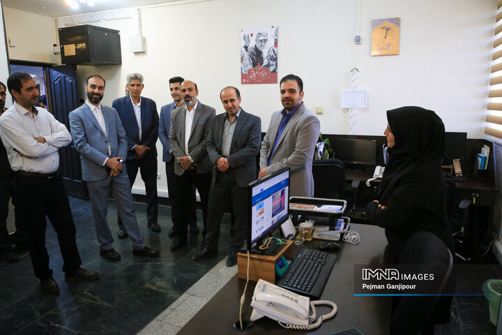 بازدید مدیران روابط عمومی کلان‌شهرهای کشور از مجموعه ارتباطات و امور بین‌الملل شهرداری اصفهان