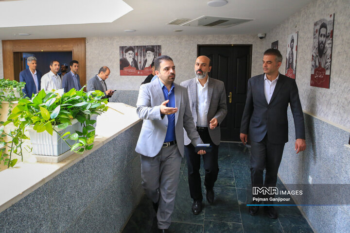 بازدید مدیران روابط عمومی کلان‌شهرهای کشور از مجموعه ارتباطات و امور بین‌الملل شهرداری اصفهان