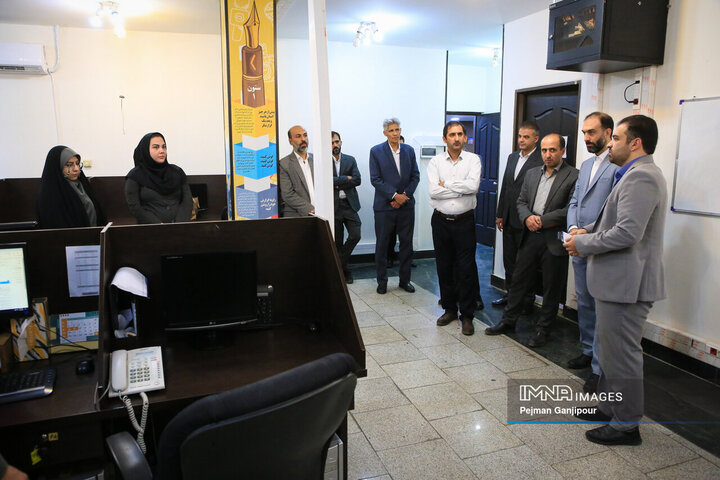 بازدید مدیران روابط عمومی کلان‌شهرهای کشور از مجموعه ارتباطات و امور بین‌الملل شهرداری اصفهان