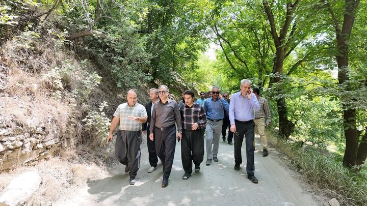 بهبود وضعیت راه‌های روستایی شهرستان سنندج در دستور کار قرار دارد