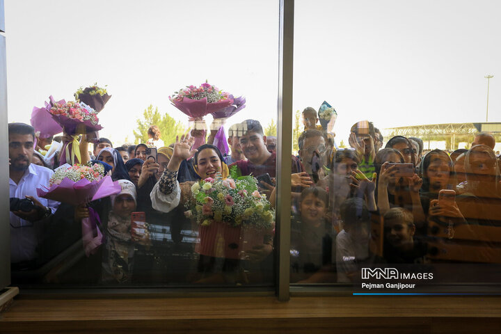 بازگشت اولین گروه حجاج اصفهانی از حج تمتع