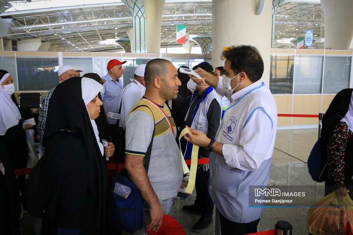 بازگشت اولین گروه حجاج اصفهانی از حج تمتع