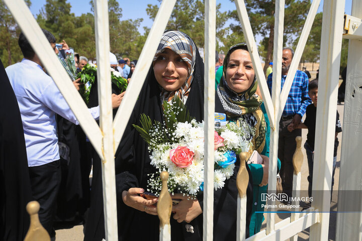 بازگشت اولین گروه حجاج اصفهانی از حج تمتع