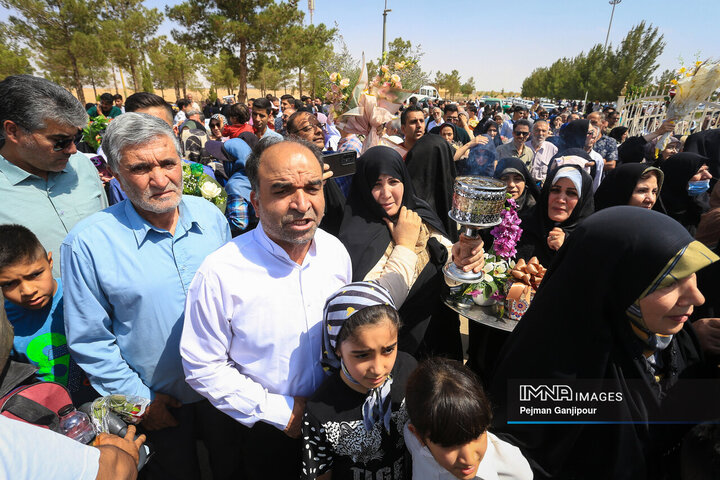 بازگشت اولین گروه حجاج اصفهانی از حج تمتع