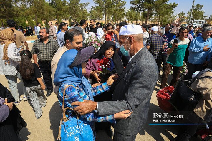بازگشت اولین گروه حجاج اصفهانی از حج تمتع