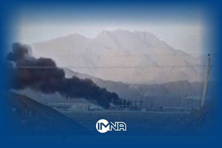 فیلم| لحظه برخورد موشک به سایت هسته ای نطنز