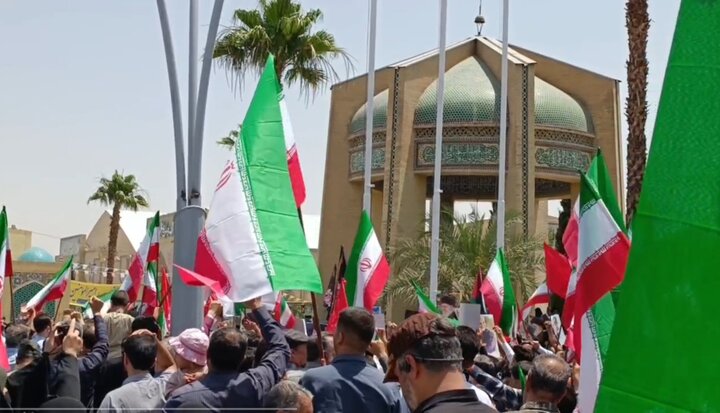 نصف جهان «انتقام سخت» از رژیم صهیونیستی را فریاد زد نصف جهان «انتقام سخت» از رژیم صهیونیستی را فریاد زد