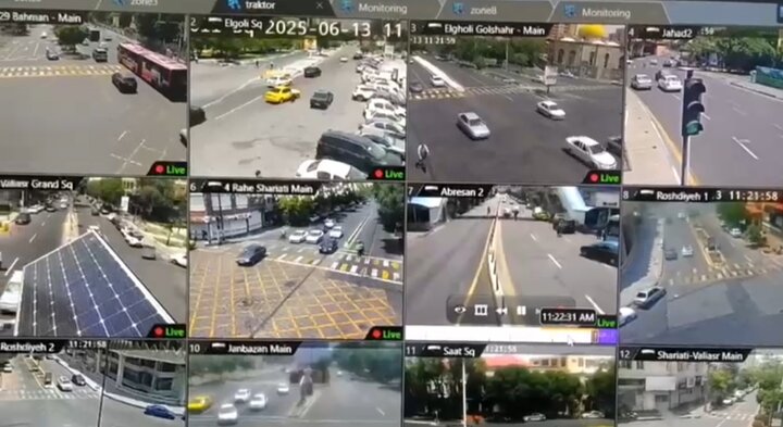 وضعیت ترافیکی تبریز بعد از حمله جنایتکارانه رژیم صهیونیستی به ایران + فیلم