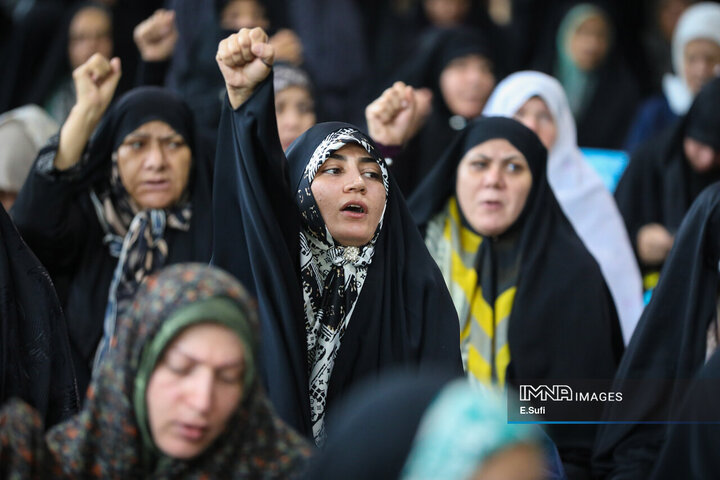 تجم مردم اراک در محکومیت تجاوز رژیم صهیونیستی به حریم کشور