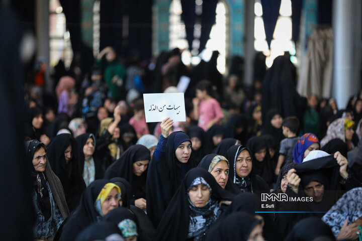 تجم مردم اراک در محکومیت تجاوز رژیم صهیونیستی به حریم کشور