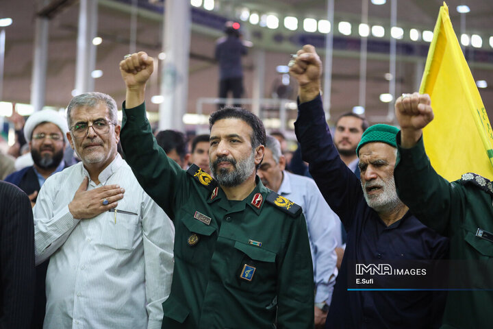 تجم مردم اراک در محکومیت تجاوز رژیم صهیونیستی به حریم کشور