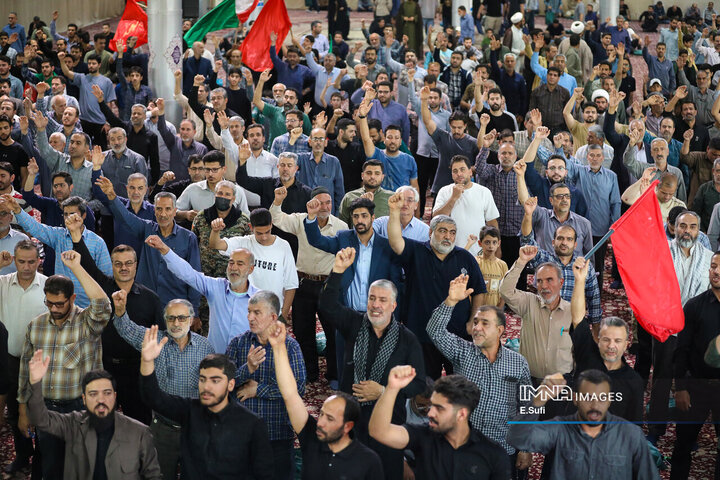 فیلم | طنین فریاد حیدر حیدر مردم ایلام در محکومیت جنایت ددمنشانه رژیم صهیونیستی