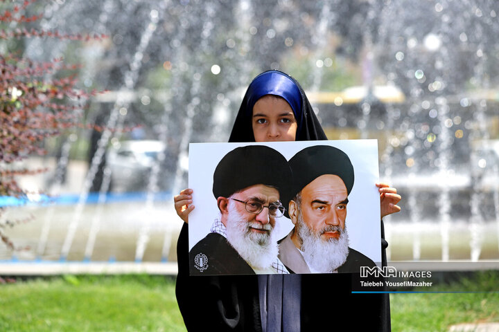 تجم مردم همدان در محکومیت تجاوز رژیم صهیونیستی به حریم کشور