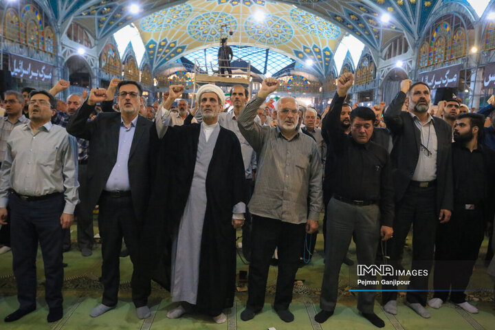 نماز عبادی سیاسی جمعه اصفهان