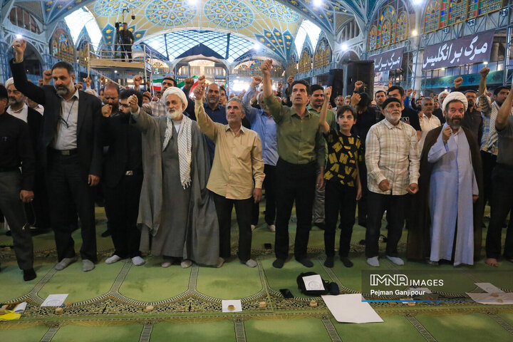 نماز عبادی سیاسی جمعه اصفهان