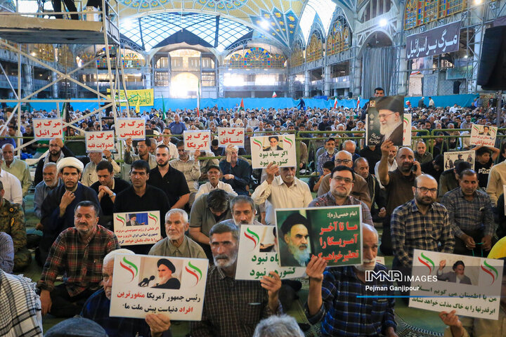 نماز عبادی سیاسی جمعه اصفهان