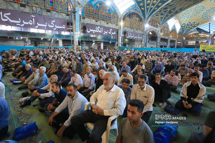 نماز عبادی سیاسی جمعه اصفهان