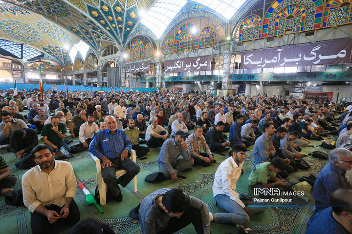 نماز عبادی سیاسی جمعه اصفهان