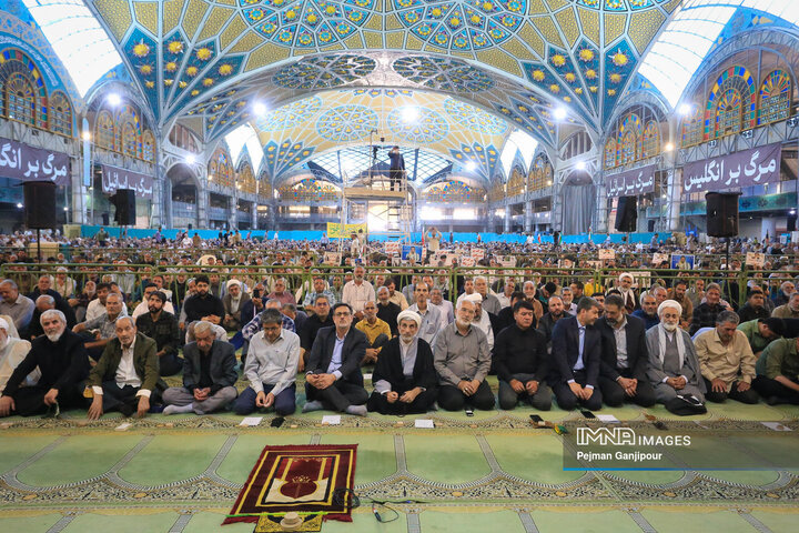 نماز عبادی سیاسی جمعه اصفهان