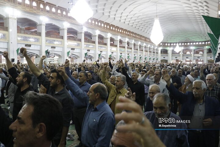 تجمع مردم تبریز در محکومیت تجاوز رژیم صهیونیستی به حریم کشور