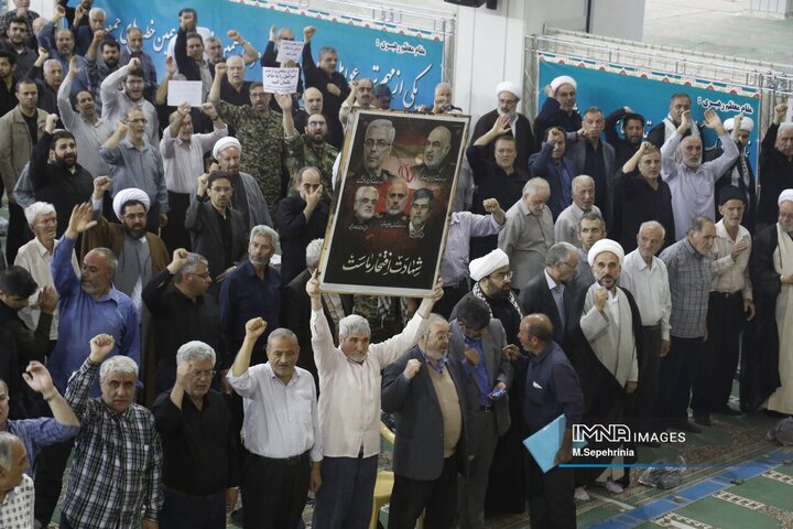 تجمع مردم تبریز در محکومیت تجاوز رژیم صهیونیستی به حریم کشور