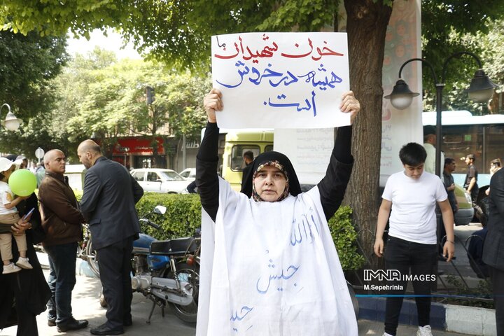 تجمع مردم تبریز در محکومیت تجاوز رژیم صهیونیستی به حریم کشور