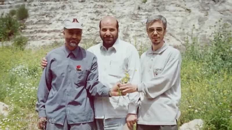 تصویری از سرلشکر شهید باقری در کنار شهیدان زاهدی و سلیمانی