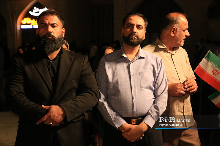 اجتماع خودجوش و حماسی مردم اصفهان در پشتیبانی انتقام ملی از رژیم صهیونی