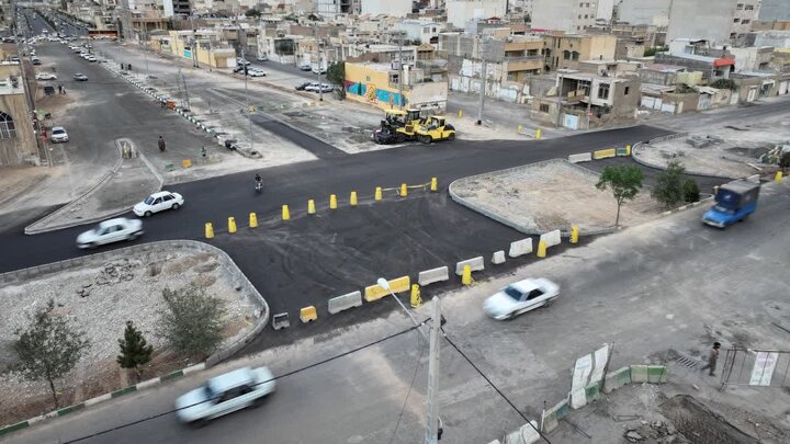 فاز دوم بلوار جعفر طیار بازگشایی شد